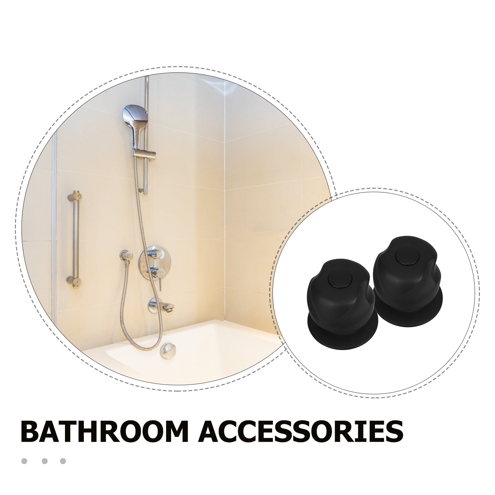 2Pcs Zinc Alloy Shower Faucet  - Hot Tub recension och pris
