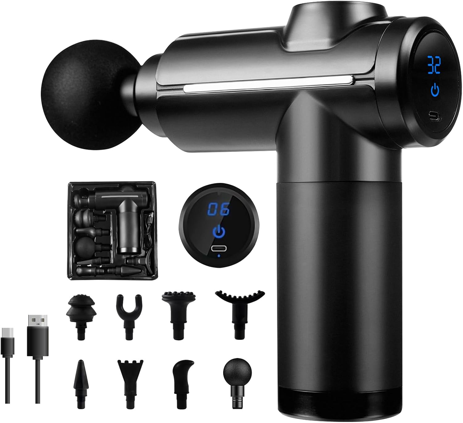 Massage Gun Deep Tissue Muscle - Massage Gun recension och pris