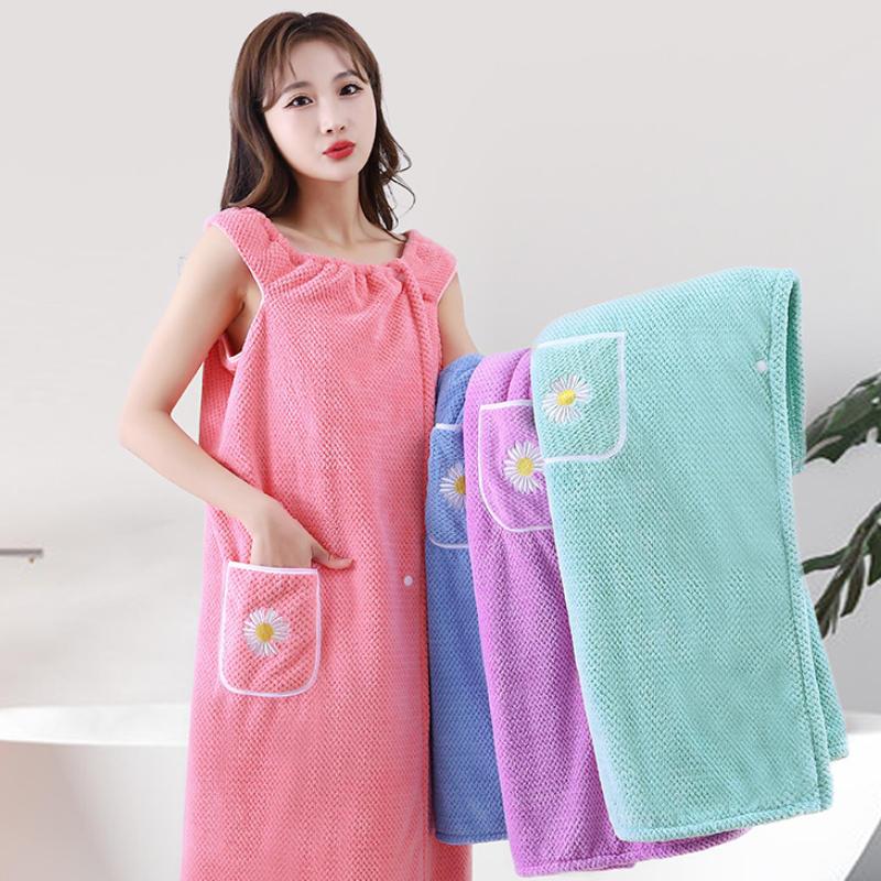 [1Pcs Wearable Bath Towel Dres - Spa Towel recension och pris