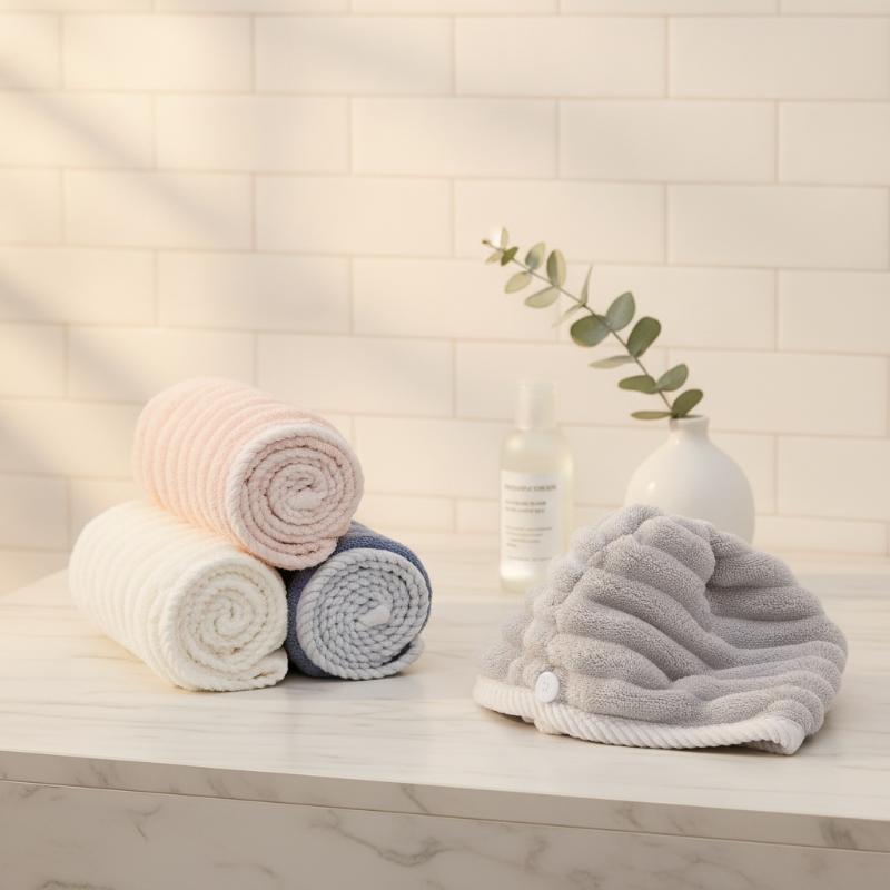 Microfiber Dry Hair Cap for Wo - Spa Towel recension och pris