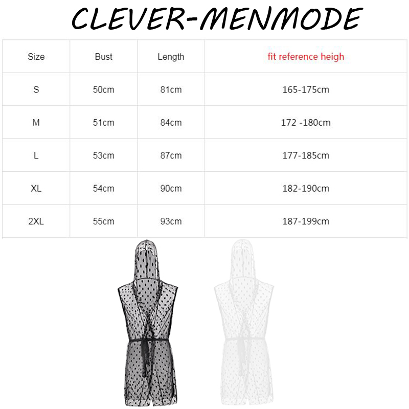 Men's Sexy Bathrobe Ultra-Thin - Bathrobe recension och pris