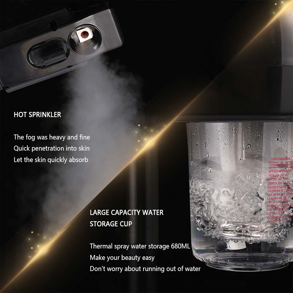 Hot Mist Ozone Humidifier Can  - Face Steamer recension och pris