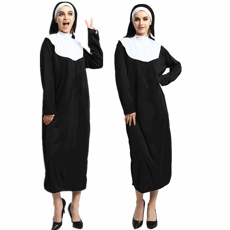 Halloween Costume Women Nun Co - Bathrobe recension och pris