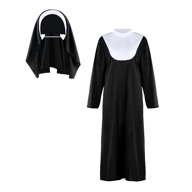 Halloween Costume Women Nun Co - Bathrobe recension och pris