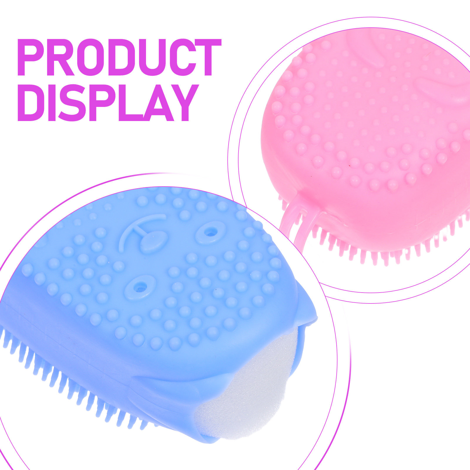 3Pcs Silicone Exfoliating Body - Body Brush recension och pris
