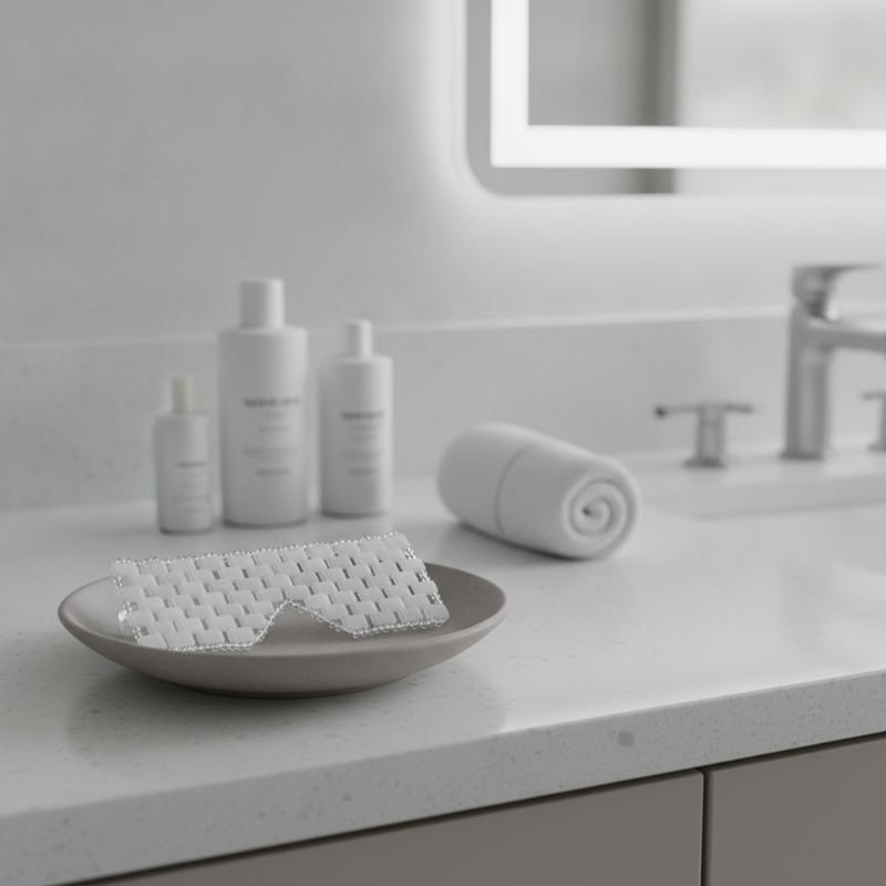 Natural White Marble Eye Mask  - Spa Massager recension och pris
